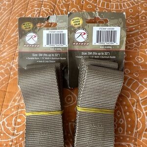 3 NEW Rothco 44599 Coyote Military Riggers Belt - Coyote - SMALL